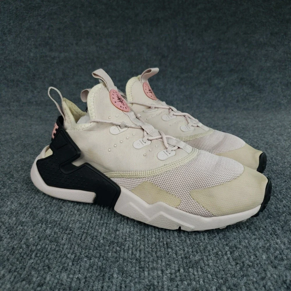 Nike Huarache Run Drift GS Girls Shoe‎ Size 6.5Y Pink Black Sneakers 943344-602